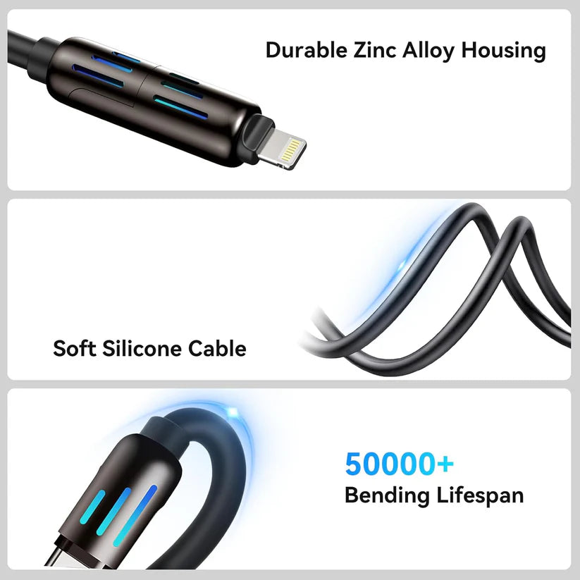 4-in-1 Multi USB Charging Cable