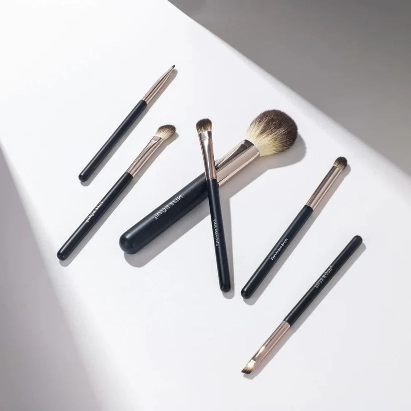 Miss Rose - Professional 6 Marble Makeup Brush Set